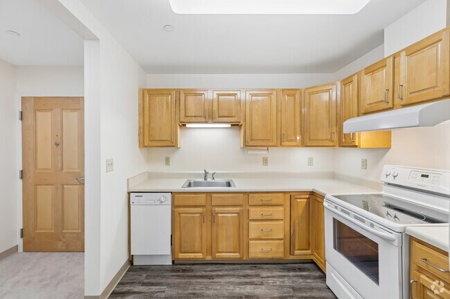 1 dormitorio, 1 baño - 750 pies cuadrados - Cocina - Brook School Apartments