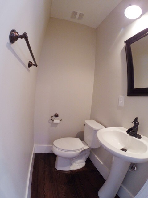 Downstairs half bath - 9 Marion St