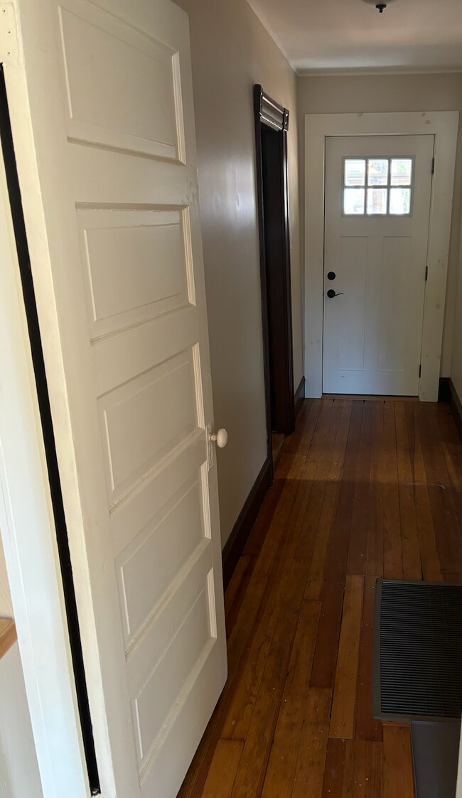 Hallway to front door - 310 Chapman St