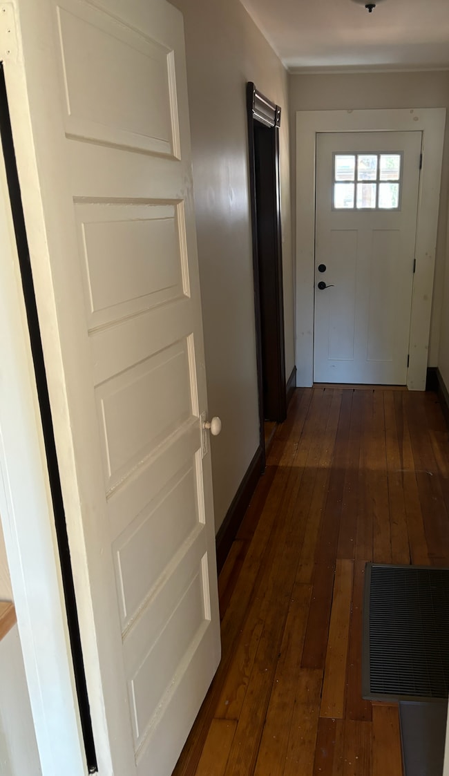 Hallway to front door - 310 Chapman St