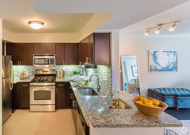 Westbrooke Place Model Kitchen and Living - Westbrooke Place