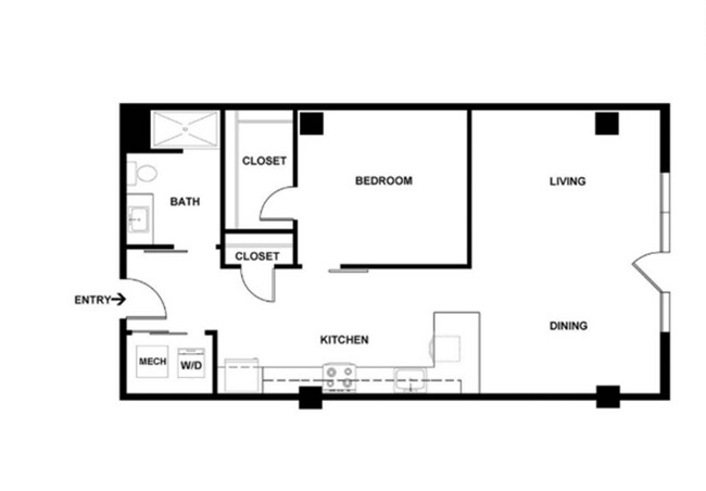 Foto del interior - Hercules Apartments