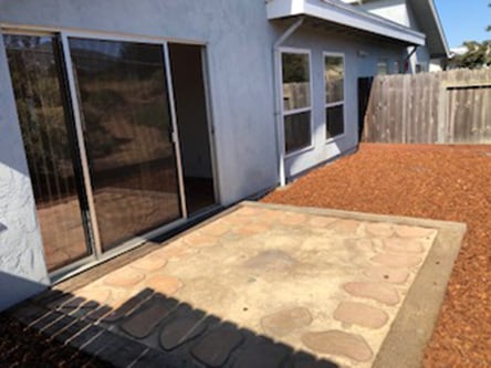 Back patio - 225 Butte Dr