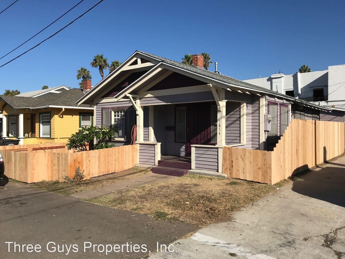 2 br, 1 bath House 1814 Spalding Pl. House Rental in San Diego, CA