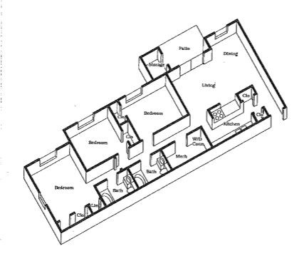 Plano de planta The Summit - Peppertree VA