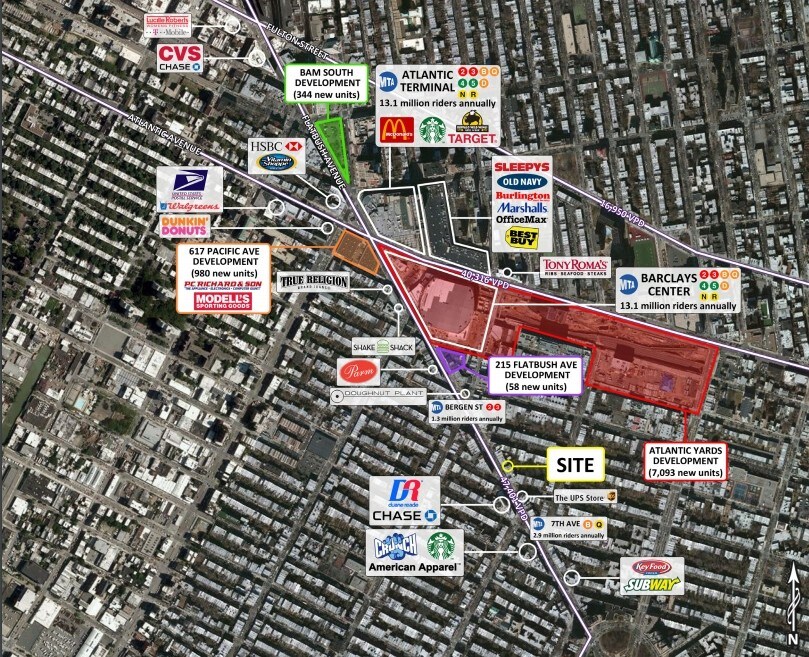Aerial Photo - 285 Flatbush Ave