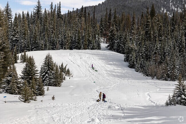 Cottonwood Heights residents enjoy sledding at Cardiff Fork Trailhead.
