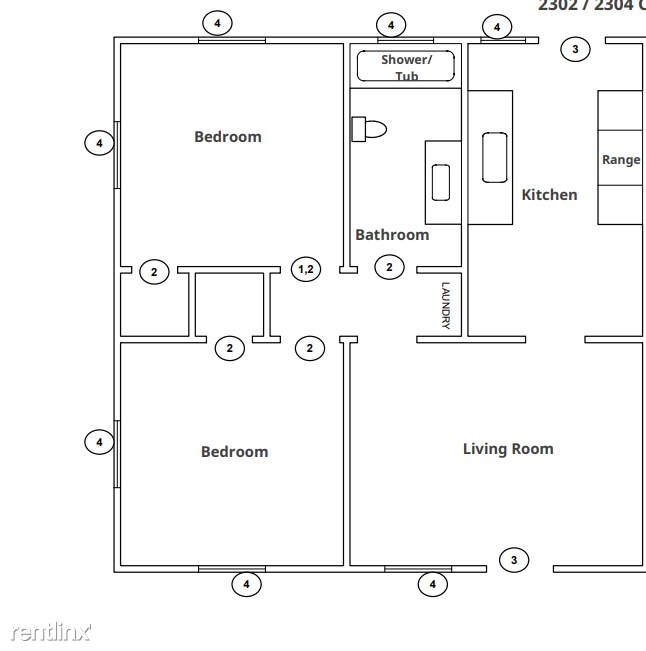 Building Photo - 2 br, 1 bath Duplex - 2302 Center Street 2...
