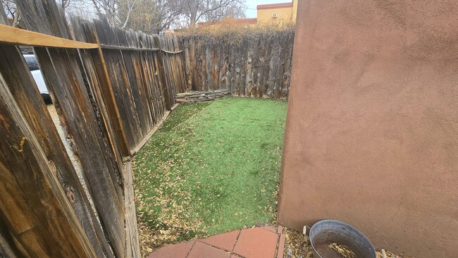 Backyard - 523 Agua Fria St