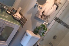 all modern bathroom - 10 South River Drive