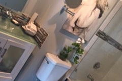 all modern bathroom - 10 South River Drive