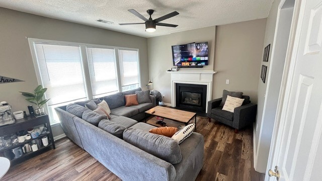 Den w/ fireplace, - 10950 Wittenridge Dr
