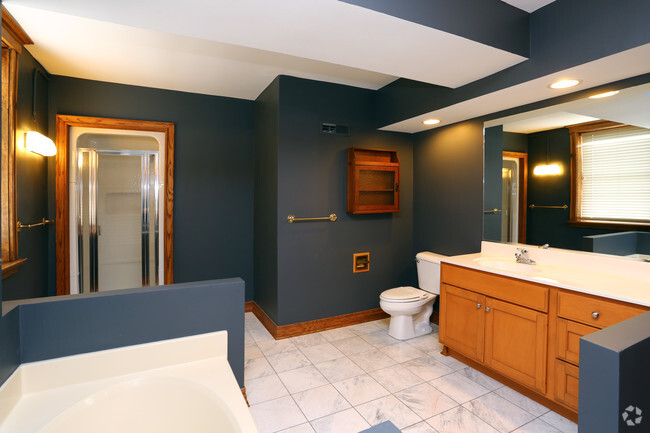 2BR, 2.5BA - Bathroom - Downtown Bloomingnton Lofts