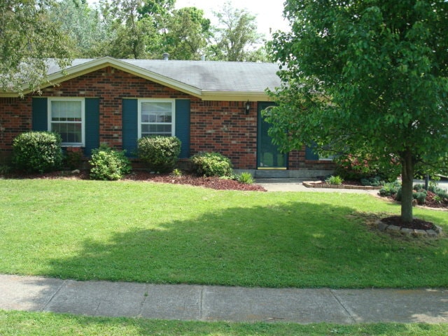 Road View of House - 9608 Cedar Lake Dr