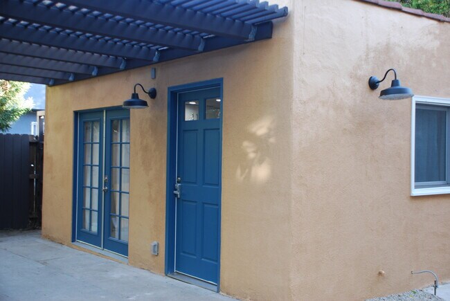 Front door of Guesthouse - 1162 S Hayworth Ave