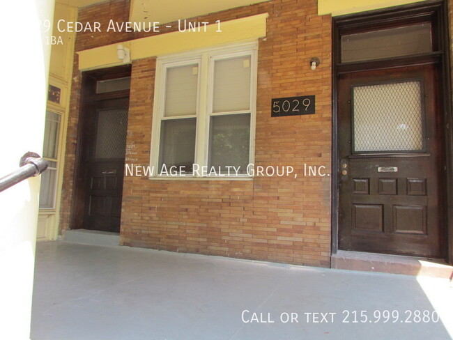 Foto del edificio - Spacious 2 bedroom apartment near 50th & C...