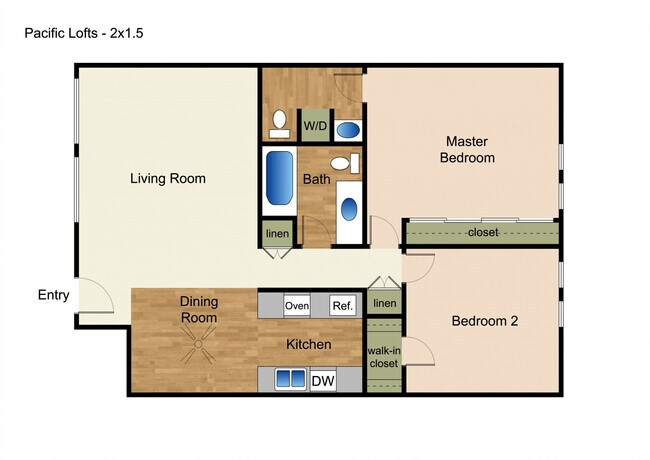 Foto del interior - Elan Pacific Lofts
