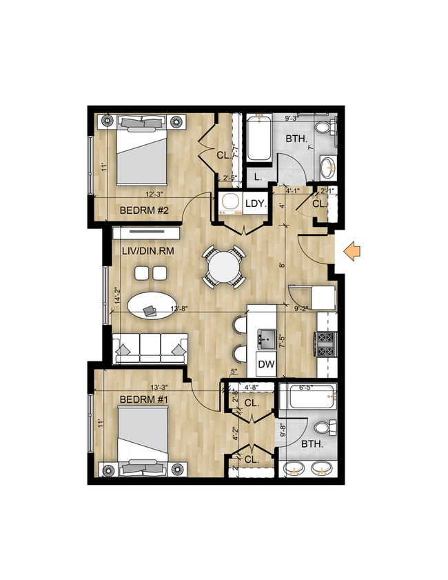 Interior Photo - 305 Lakeview Apartments