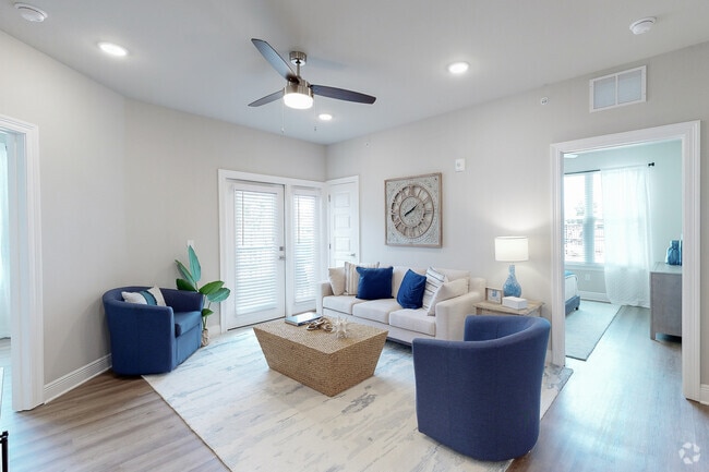 The Carabelle: 2BR, 2BA - Living Room - The Hangar