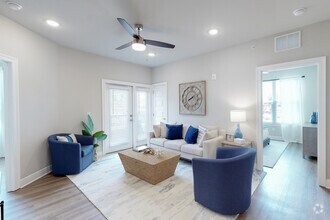 The Carabelle: 2BR, 2BA - Living Room - The Hangar
