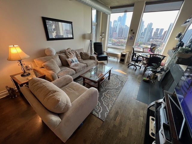 Living Room - bright and sunny - 700 N Larrabee St