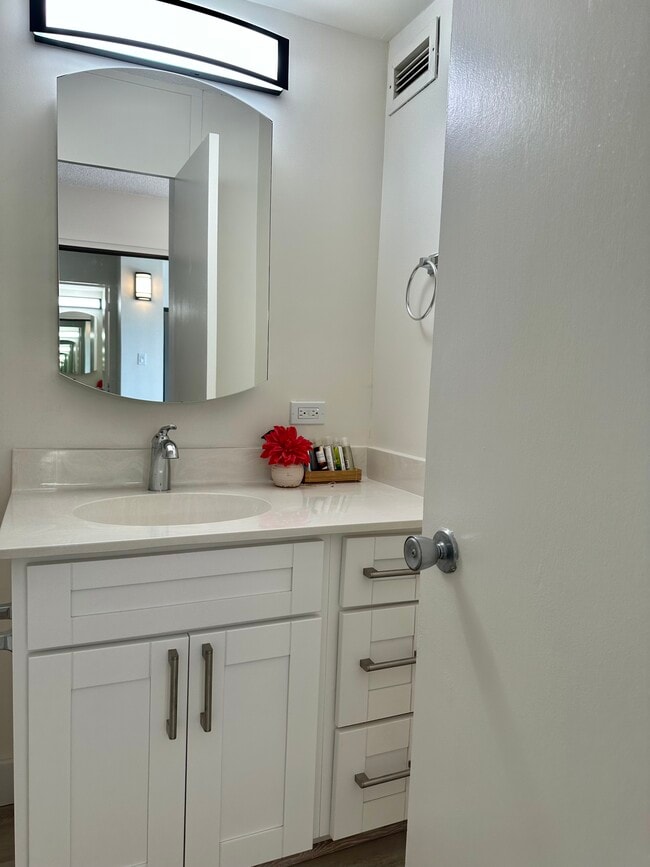New vanity and lighting - 818 S King St