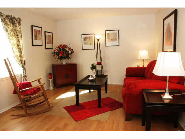 Sala de estar - Lions Court Apartments