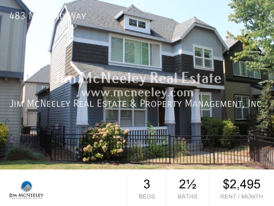 Available Now! 3 Bed/ 2.5 Bath in Orenco G... House Rental in