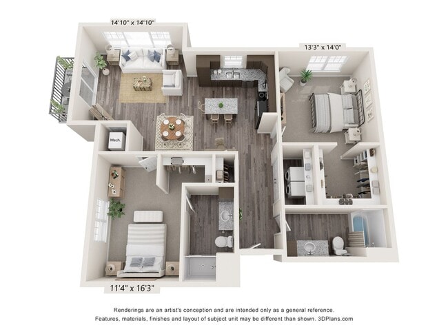 Interior Photo - Park Place Plaza