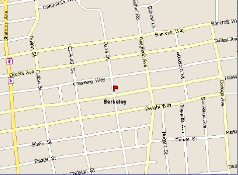 Area Map - 2414 Dana St