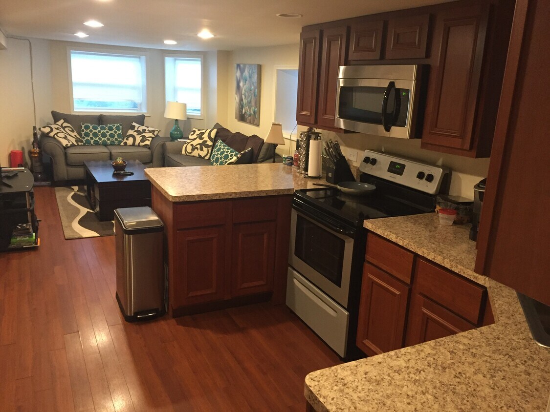 Kitchen and living - 1953 N Mozart St