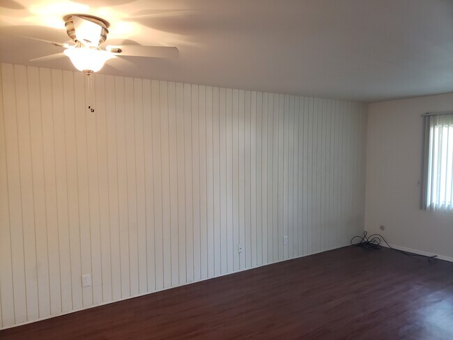 Living/Dining room with fan - 4804 Hollow Corner Rd