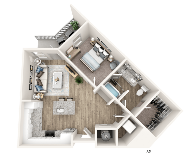 Plano de planta - Oak Grove Vista