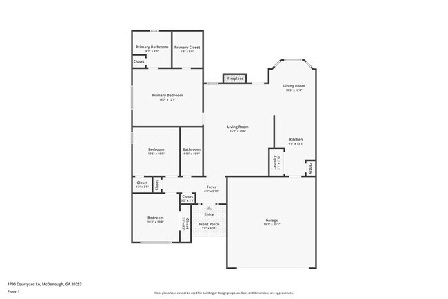Foto del edificio - 1790 Courtyard Ln