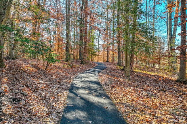 Giles Walking Trail provides a scenic, relaxing place to stroll.
