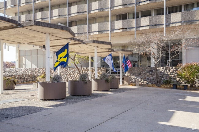 Entrance - Huron Towers