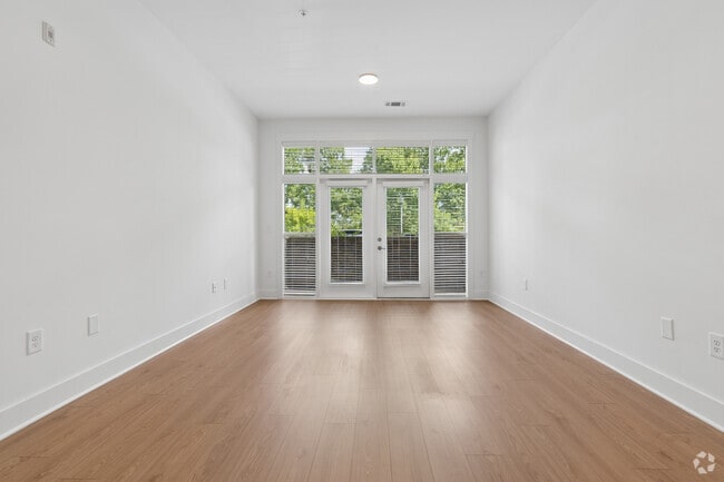 2BD,2BA - 1,191SF - Living Room - Lofts at Weston Lakeside
