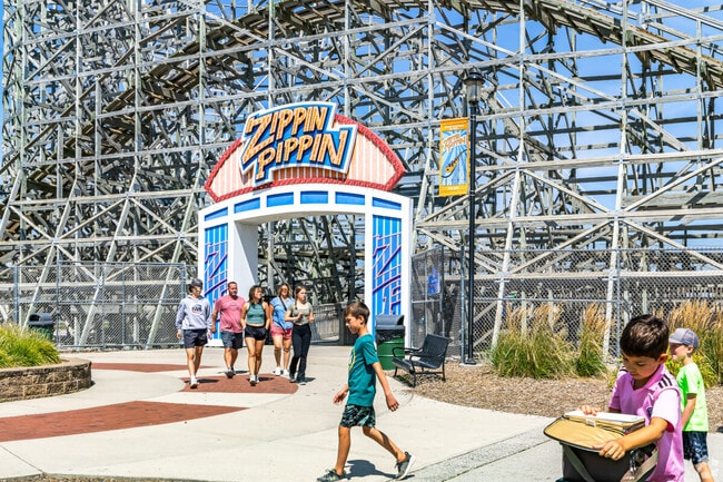 The Zippin Pippin at Bay Beach Amusement Park in East Shore Drive was Elvis's favorite ride.