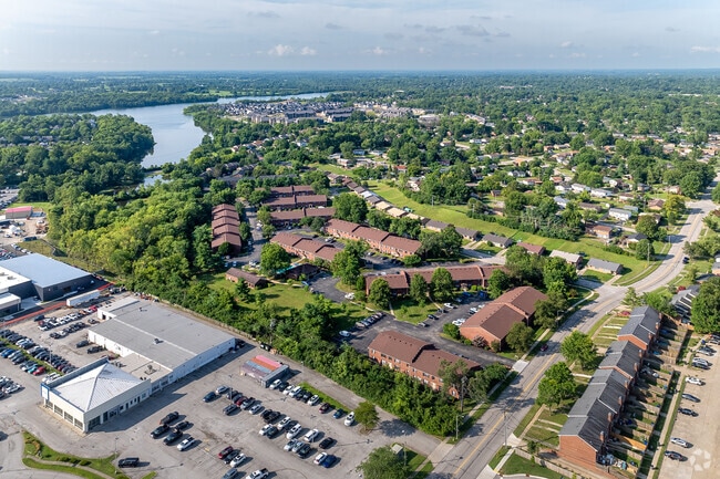 Aerial Photo - Cove Lake Village Apartments
