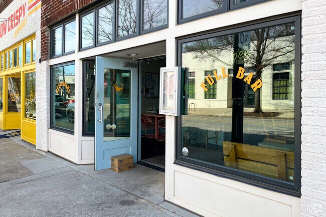 Businesses along Georgia Ave attract residents and travelers alike.
