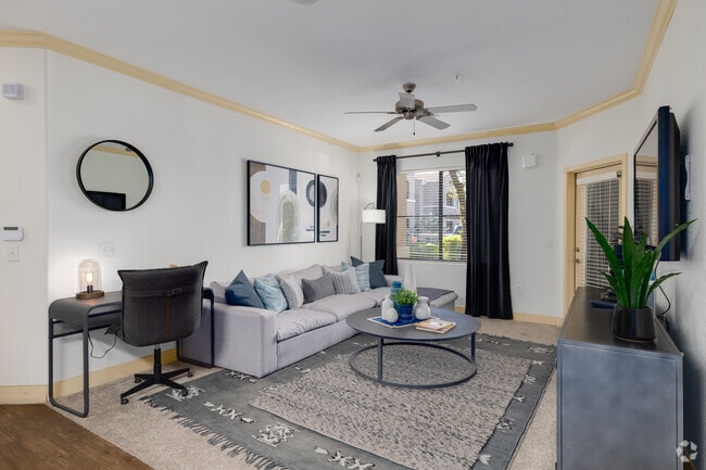 1BR, 1BA - 749SF - Living Room - Trails at SanTan