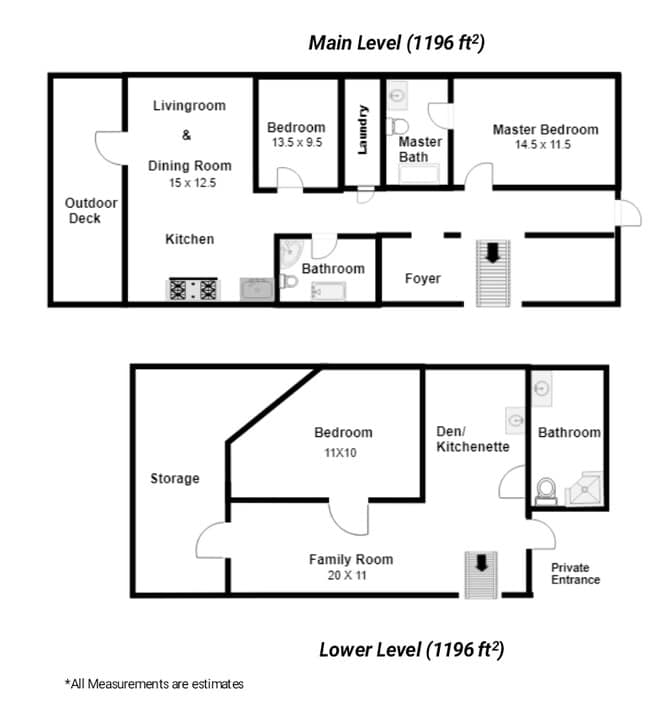 Apartment Overview Floor Plans - 10 Spaulding St