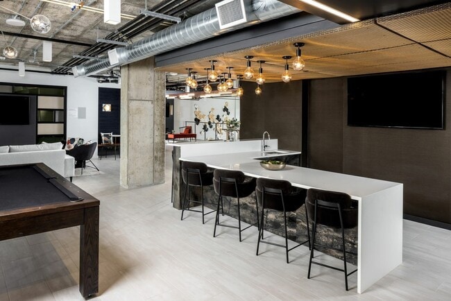 Community Lounge - The Point at Waltham Apartments