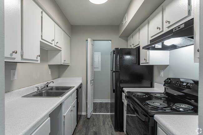 Cocina de los apartamentos de Indiandale - Indiandale Apartments