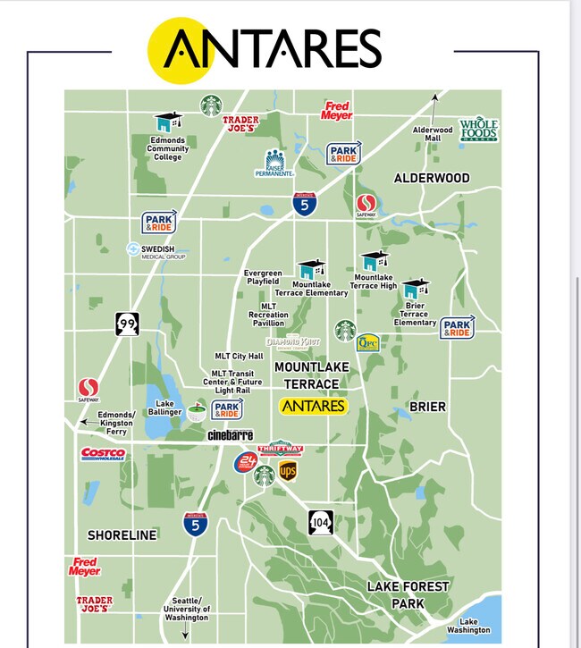 Community location - 23804 55th Ave W