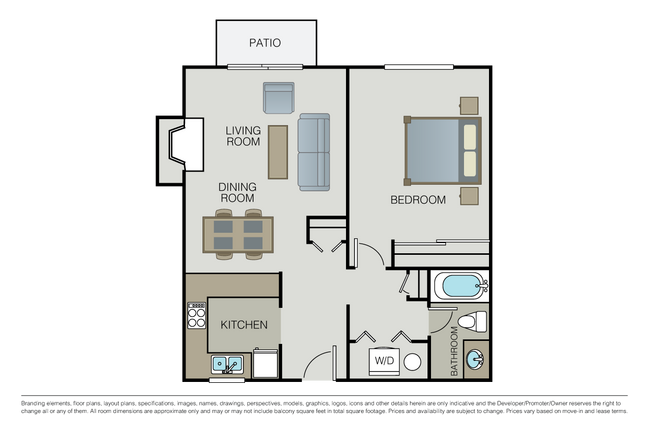 Plano de planta - The Elliot at Mukilteo