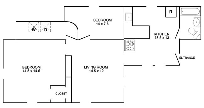 Foto del edificio - $1500 / 2 bdrm / 775ft2 – Brewer - Union St. – 1st Floor -  W/D Hookup