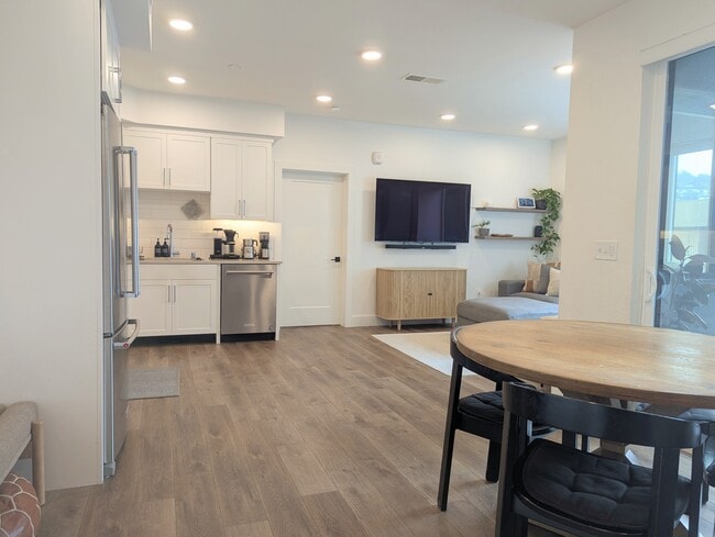 Kitchen space/dining space/living space - 10300 San Pablo Ave