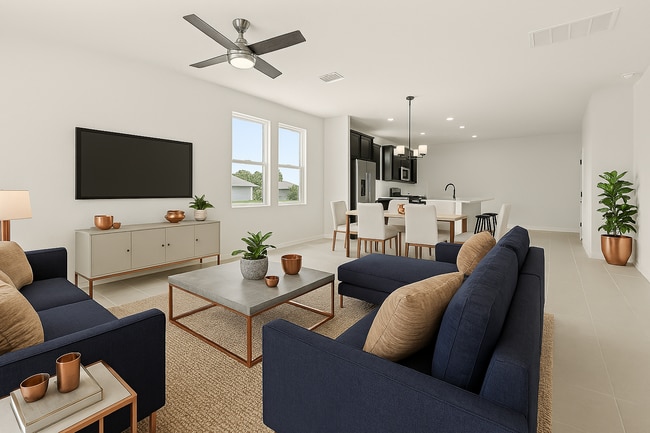 virtual stage living - 1656 Coral Sunrise