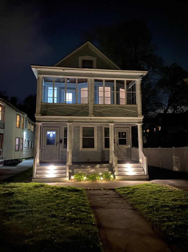 Front of House in PM - 55 Ryckman Ave
